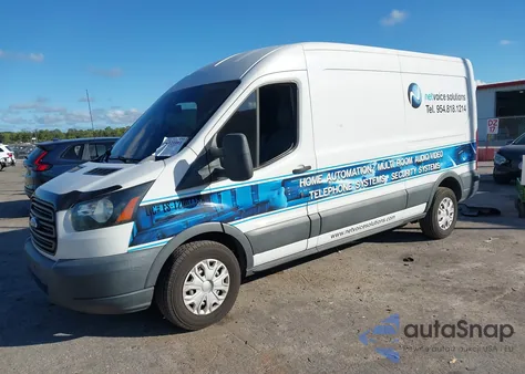 2017 Ford Transit-250 из США, поврежденный, VIN 1FTYR2CM3HKB34116